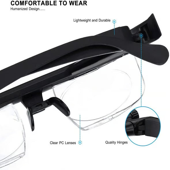 Adjustable Focus Glasses for Near and Far Sight 🔥Final 3 hours 60% off