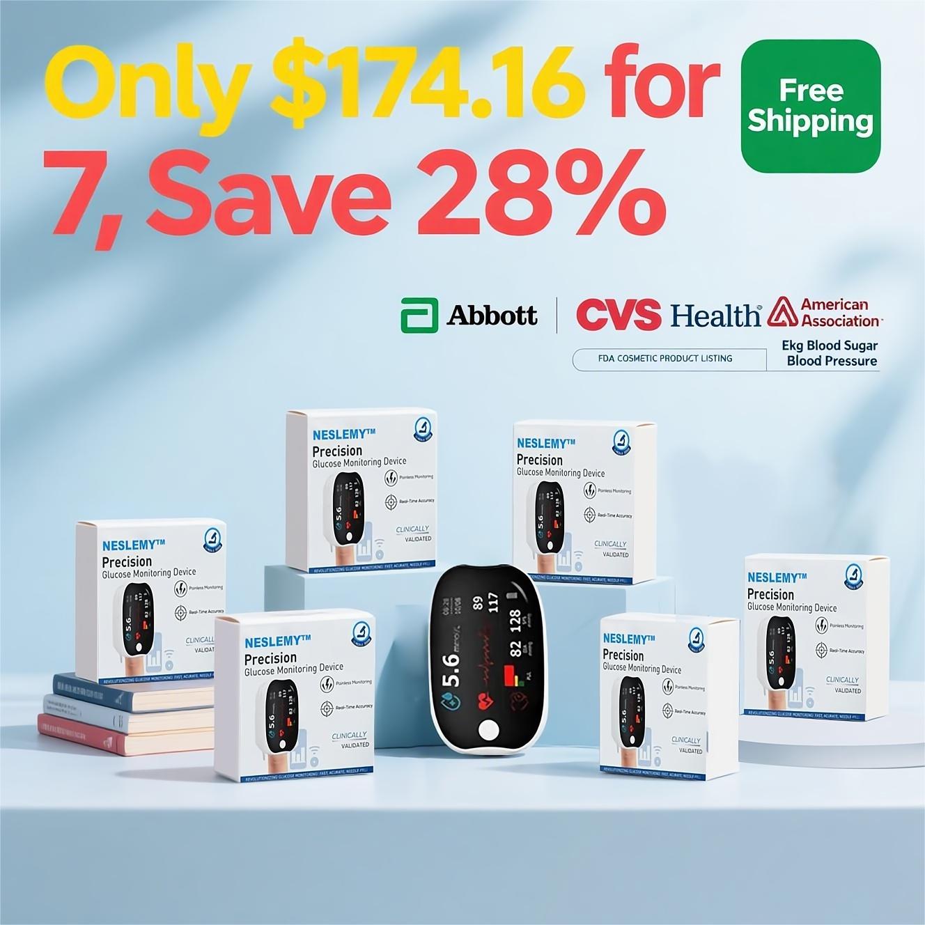 Advanced Laser Glucose Monitor – No Pricks, 99.9% Accuracy!
