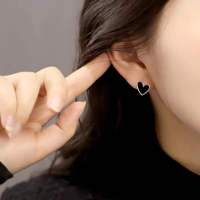 Mini Delicate Heart Shaped Stud Earrings（2）（复制）