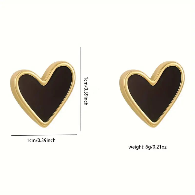 Mini Delicate Heart Shaped Stud Earrings（2）（复制）